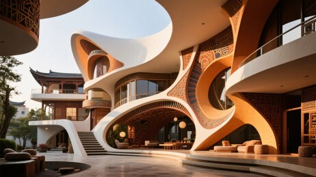 特色现代艺术建筑