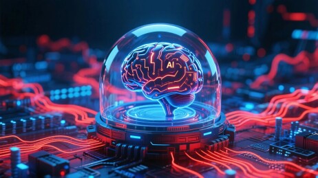 数字科技脑概念图
