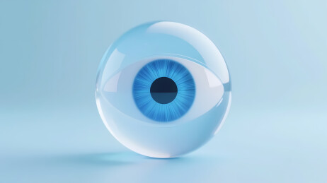 透明玻璃眼球的艺术设计