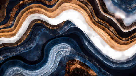 抽象流淌的液体大理石纹理