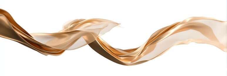 金丝带飘扬的瞬间