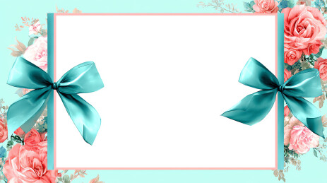 浪漫花卉贺卡设计