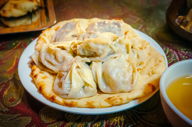 新疆美食薄皮包子
