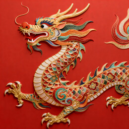 盛世中华龙，祥瑞舞东方