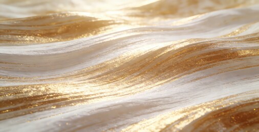 金白奶霜流体装饰背景