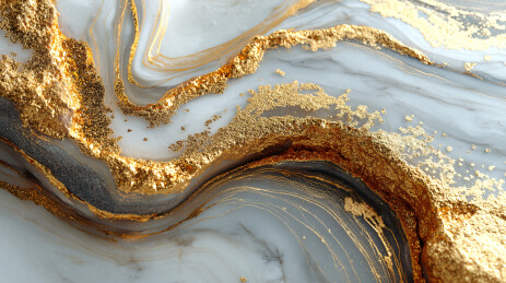 浅蓝玛瑙金纹装饰背景