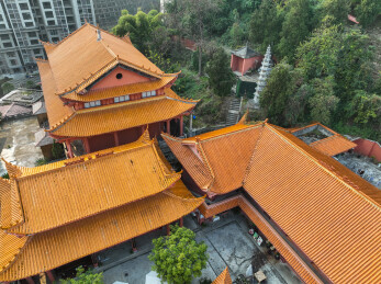 贵州省遵义市红花岗区回龙寺风光