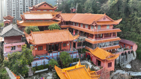 贵州省遵义市红花岗区回龙寺风光