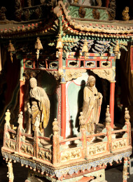 小西天悬塑细节