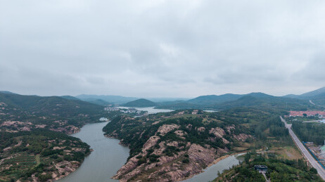 湖光山色自然风光