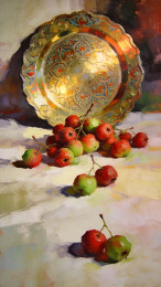 野山楂与波斯铜镜