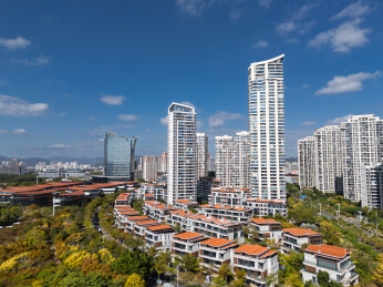 福建省厦门市杏林湾城市建筑群