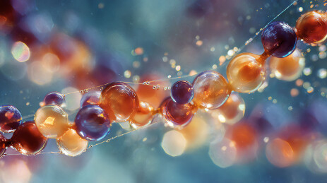 梦幻液滴串珠艺术光影图