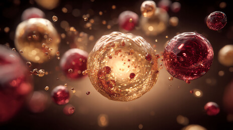 微观细胞世界动态交互场景