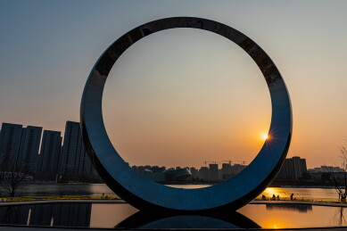 中国浙江杭州余杭区玉湖公园