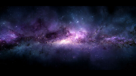 璀璨星河横贯天际