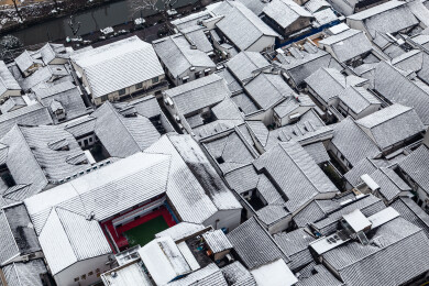 中国浙江杭州五柳巷历史街区