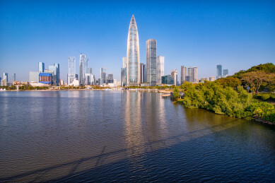 深圳冬季城市风光