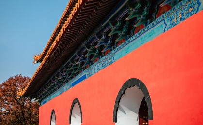 江苏南京钟山风景名胜区明孝陵方城明楼