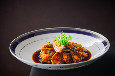 中国美食 生腌酱蟹