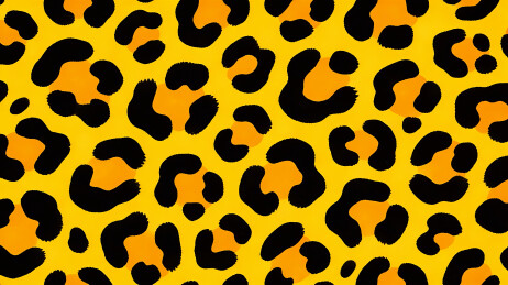 四方连续时尚豹纹材质