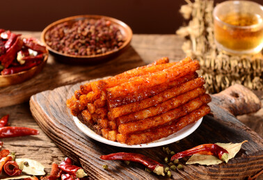 爆辣零食辣条大辣棒