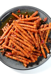 爆辣零食辣条大辣棒