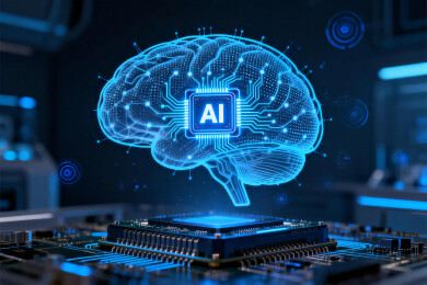 AI人工智能大脑芯片科技概念