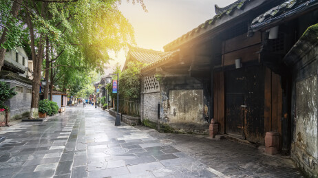 成都宽窄巷子旅行