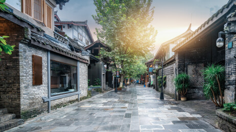 成都宽窄巷子旅行