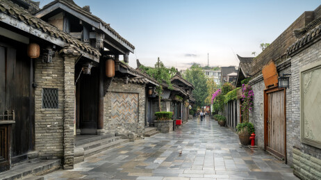 成都宽窄巷子旅行
