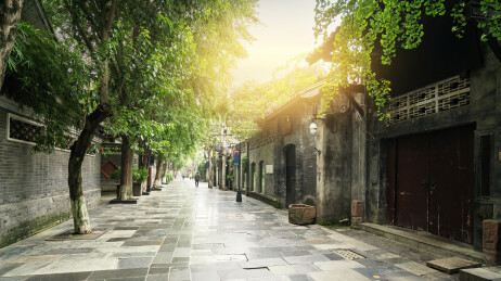 成都宽窄巷子旅行