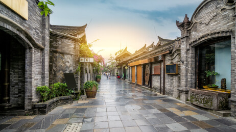成都宽窄巷子旅行