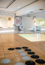 上海棋牌文化博物馆室内展厅空间