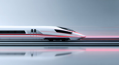 高速行驶的未来高铁