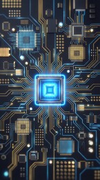 科技芯片电路板核心