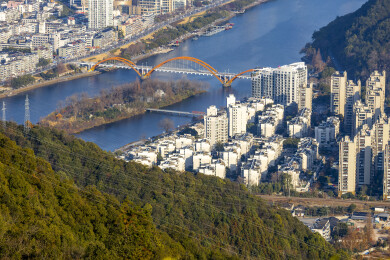 杭州建德新安江彩虹桥