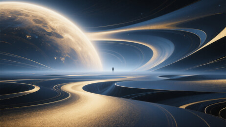 星际云海中的身影