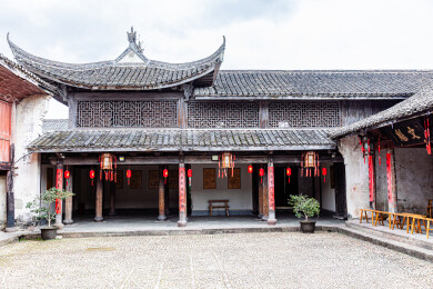 中国浙江宁波宁海前童古镇