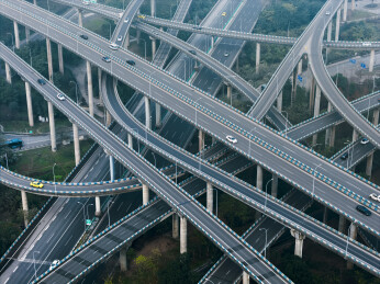 重庆盘龙立交重庆最复杂立交桥航拍