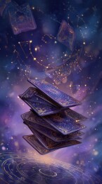 悬浮的神秘卡牌