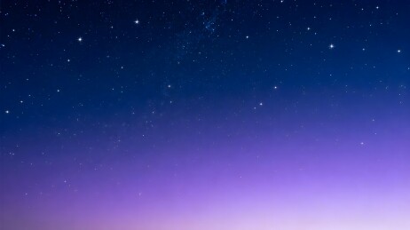 璀璨星空渐变夜空