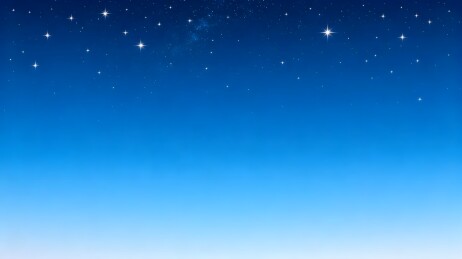 夜空繁星璀璨蓝色渐变
