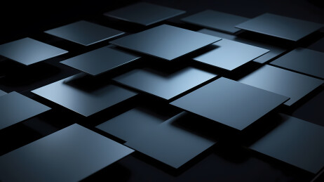深蓝黑方块几何图案