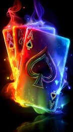 幻焰包裹双A炫彩流明映出深邃黑色幻境