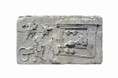 四川博物院藏彭州义和乡东汉酒肆画像石