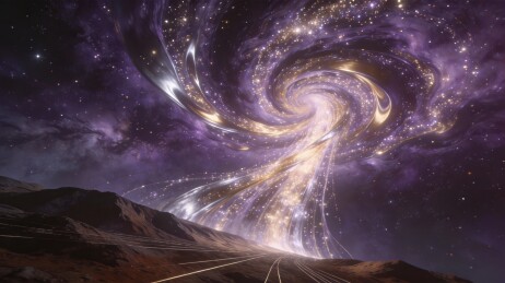 鎏金星云科技峰会主视觉