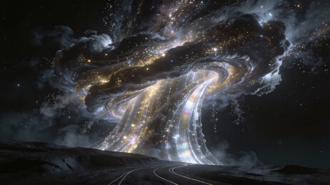 鎏金星云科技峰会主视觉