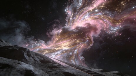 鎏金星云科技峰会主视觉