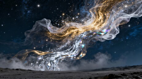 鎏金星云科技峰会主视觉